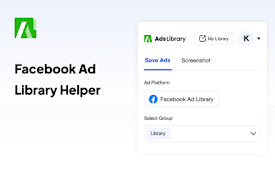 Facebook、Tik Tok广告库助手