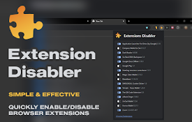 Chrome Extensions Disabler