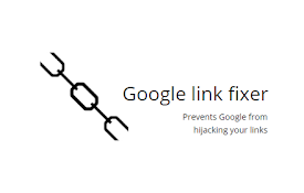 Google link fixer