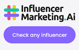 Influencer Analytics Tool by IMAI