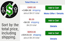 Discogs Total Price Sorter