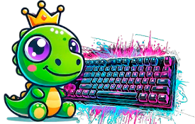 Teclado Virtual Online para Web o Vídeos - Visualizador de Controles