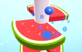 Helix Fruit Jump Arcade Game