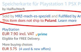 Amazon Seller and Dispatch Information