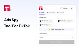 Ad Library-TikTok广告间谍工具&amp;追踪竞争者