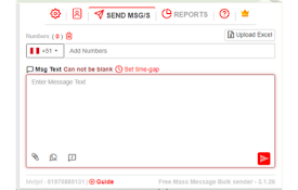 Free Mass Message Bulk sender