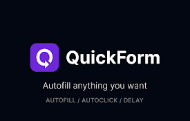 QuickForm - Autofill Forms Quickly