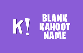 Invisible Kahoot Name