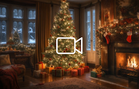 Decorated Christmas Tree Live Wallpaper