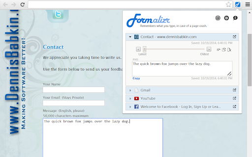 Plugin Screenshot