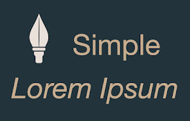 Simple Lorem Ipsum