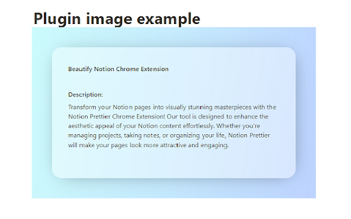 Plugin Screenshot