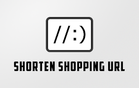 Shorten Shopping URL