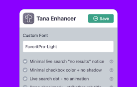 Tana Enhancer