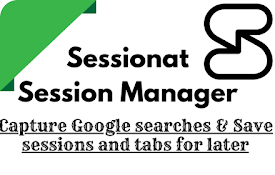 Sessionat - Save Tabs for later