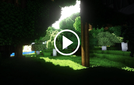 Minecraft Shaders Forest Live Wallpaper