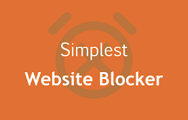 PoD(Simplest Website Blocker, Stay Focused)
