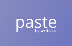 Write.as for Chrome