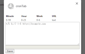 cronTab
