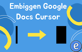 Embiggen Google Docs Cursor