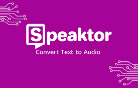 Speaktor: Convert Text to Audio