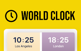 World Clock &amp; Timezone Converter