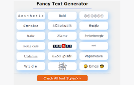 Fancy Texts Generator