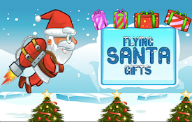 Flying Santa Gifts Game - HTML5 Game