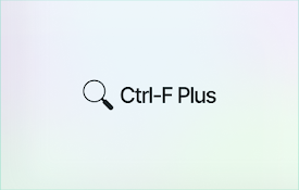 Ctrl-F Plus: Ctrl + F Search Across All Tabs