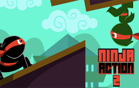 Ninja Action 2 - HTML5 Game
