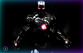 The Avengers: Black Iron Man’s Power Live Wallpaper