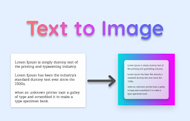 Text to image