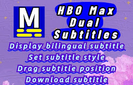 HBO Max 双字幕 - 字幕翻译器