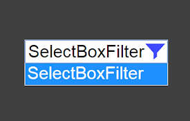 Select box filter