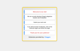 Chegg Expert Anti-AI
