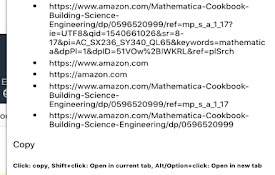 Clean copy URL