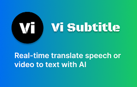 Vi Subtitle: Add Live Captions to Any Webpage