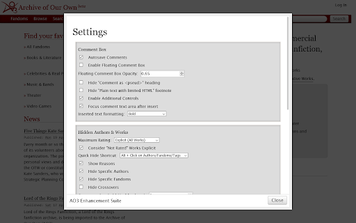 Plugin Screenshot