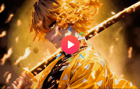Zenitsu Agatsuma Demon Slayer Gameograf