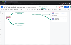 Solo mode for Google Docs