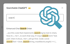 Searchable ChatGPT: 搜索 GPT 对话历史