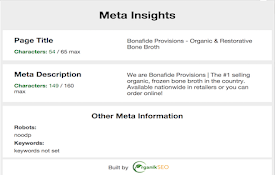 SEO Meta Insights