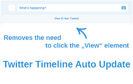 Twitter Timeline Auto Update