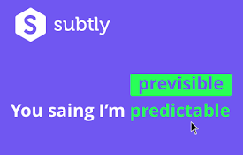 Subtly — Subtitles. Translator. Word training