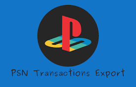 PSN Export Transaction History
