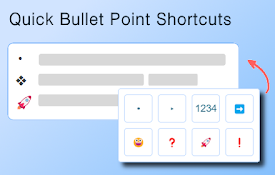 项目符号快捷键