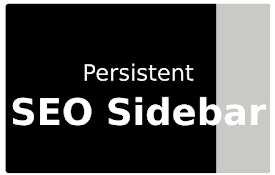 Persistent SEO Sidebar