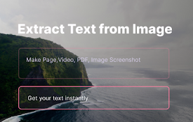 ImageTextExtract - Extract Text from Image, Videos, and More