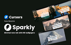 Sparkly: New Tab, Tab Manager, Bookmarks