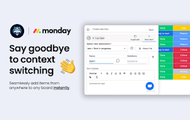 Quick Access to monday.com